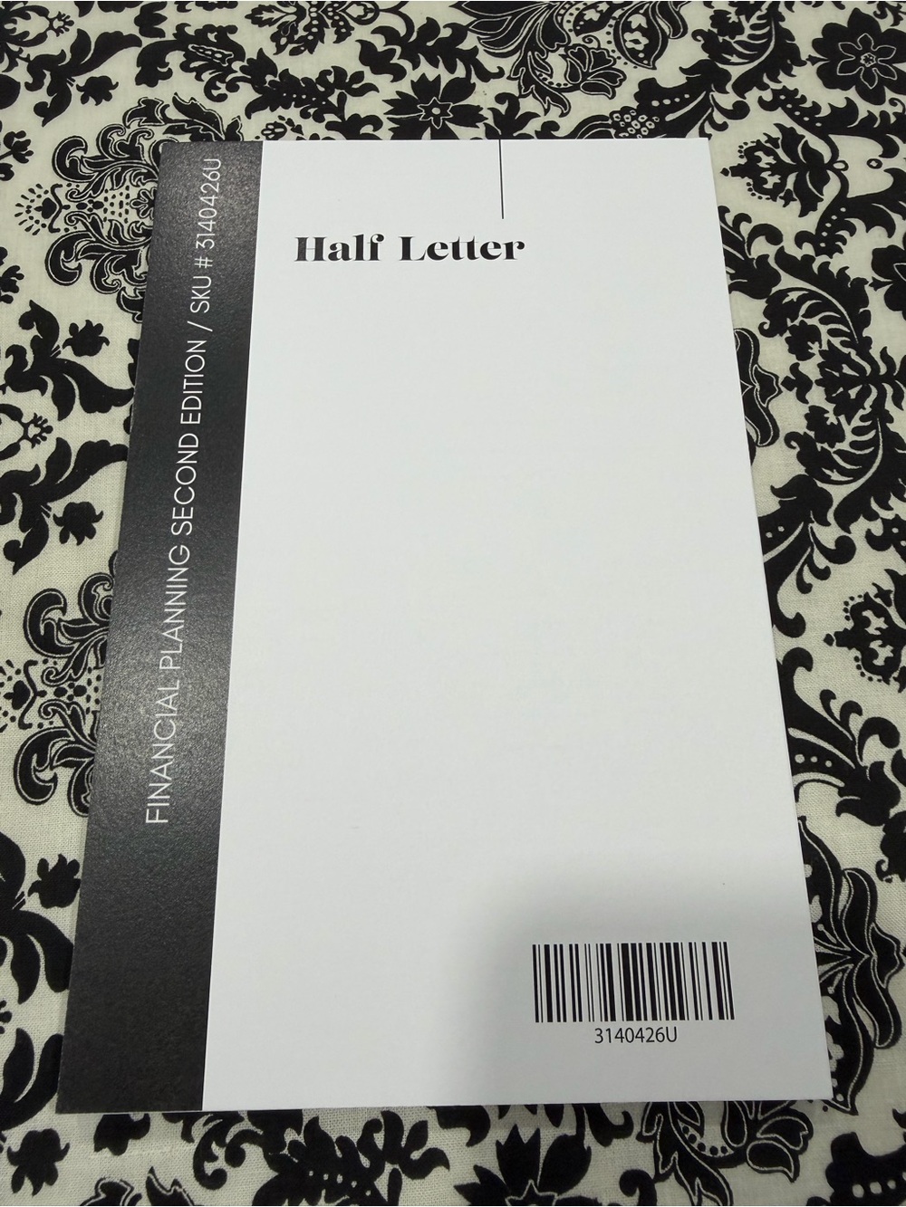 Cloth & Paper Finance Inserts